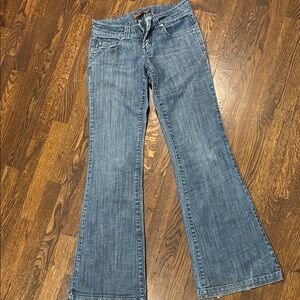 Women's Arden B Blue Flared Jeans
